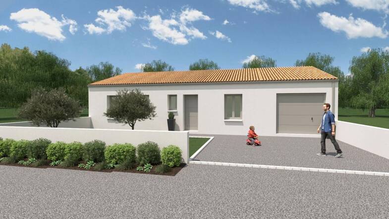 Maison à construire avec terrain à vendre 192 000 € La Grève-sur-Mignon 17170