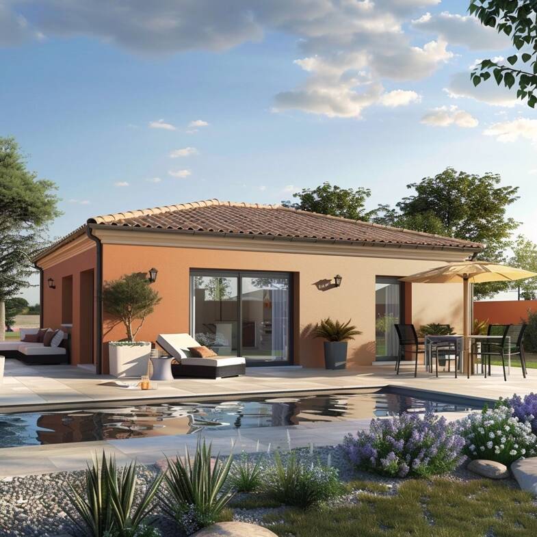Maison à construire avec terrain à vendre 355 000 € Sud Saint-Clément-de-Rivière 34980