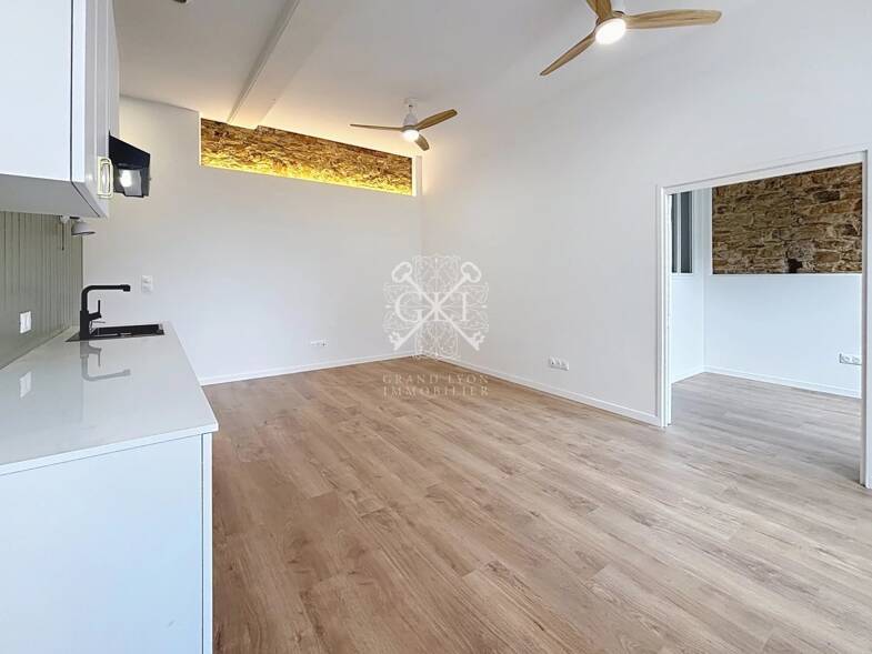 Appartement à vendre 247 000 € 2 pièces 1 chambre 45 m² 3ème étage Vaise-Rochecardon-Industrie Lyon 9ème 69009