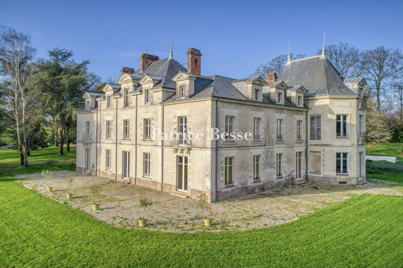 Château à vendre 1 620 000 € 10 pièces 12 chambres 600 m² 26 046 m² de terrain Nantes 44000