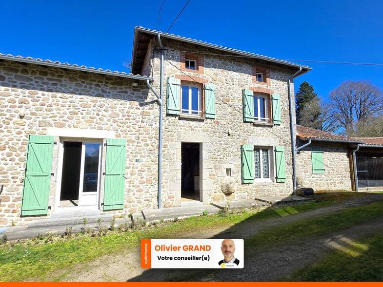 Mas à vendre 154 000 € 5 pièces 4 chambres 120 m² 736 m² de terrain Cieux 87520